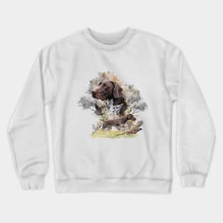 German Shorthaired Pointer Crewneck Sweatshirt